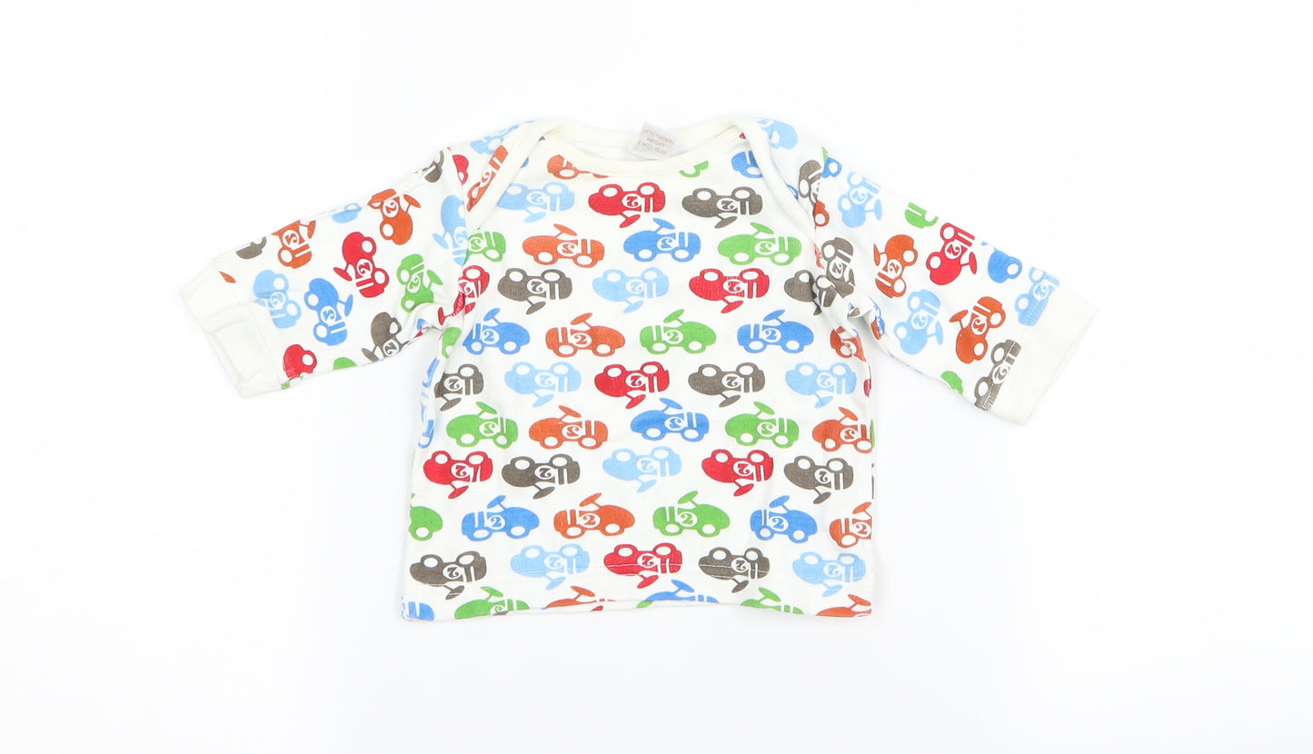 NEXT Boys White   Basic T-Shirt Size 0-3 Months