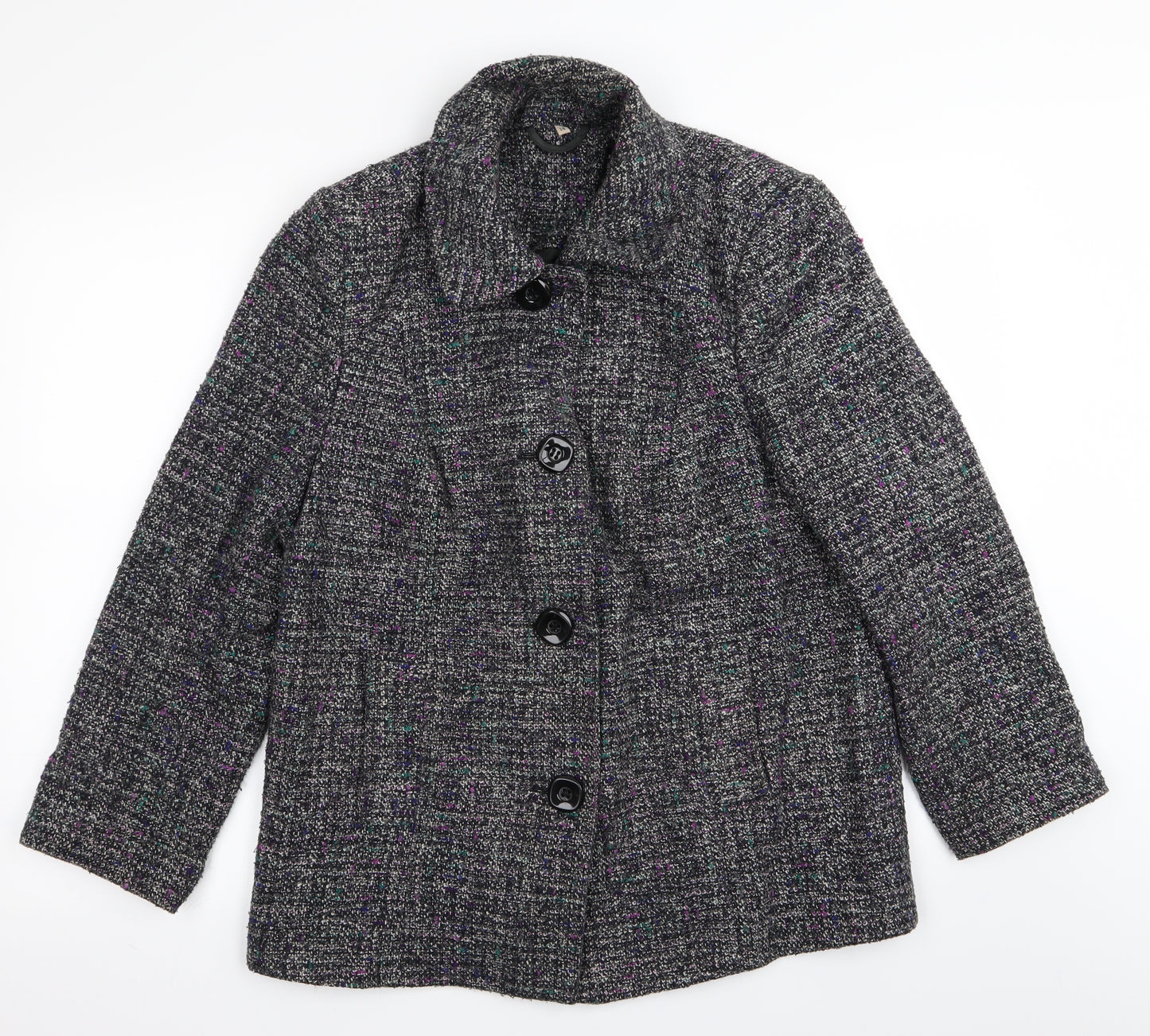 Honor Milburn Womens Black   Jacket Coat Size 14