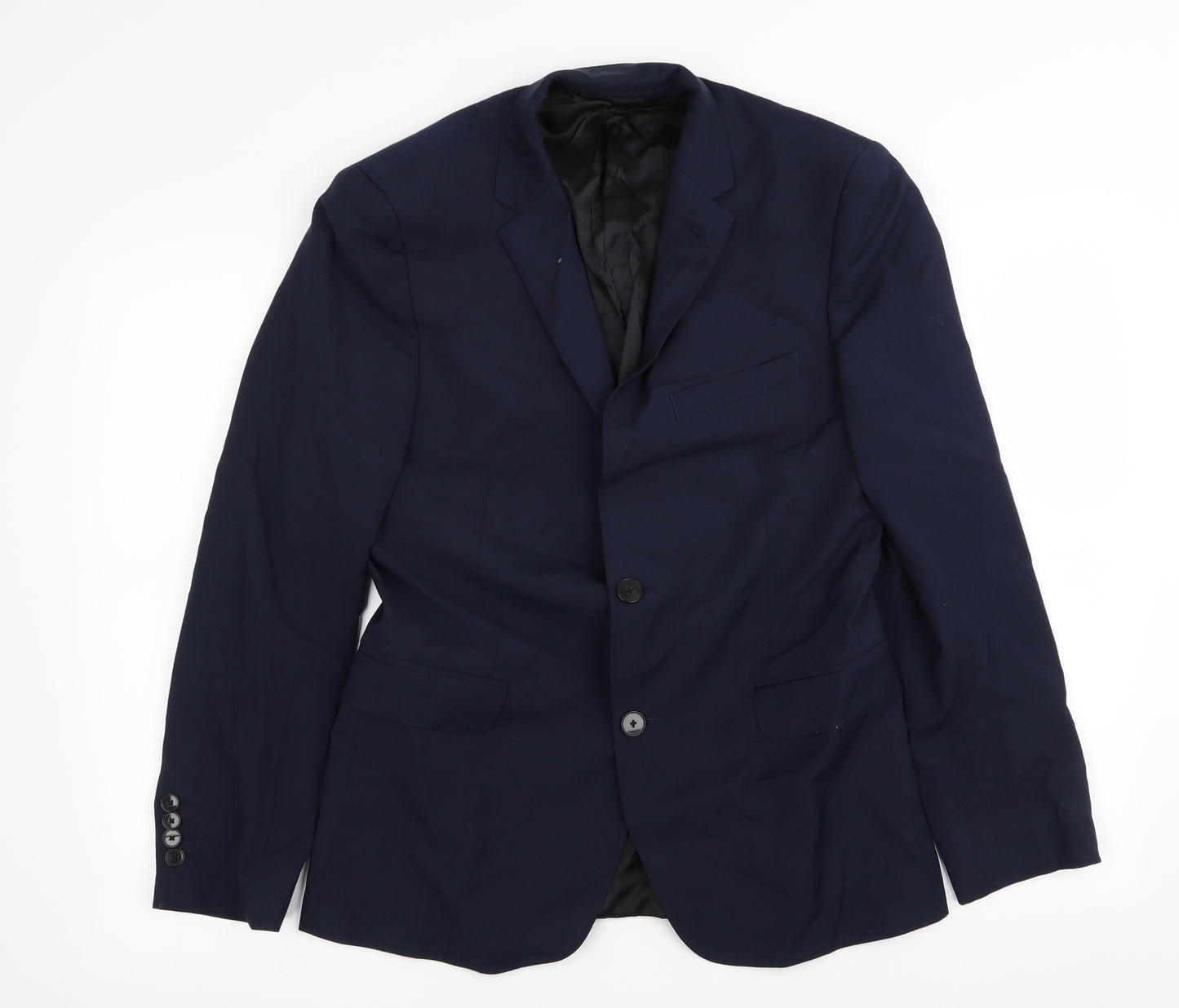 John Lewis Mens Blue   Jacket Blazer Size 38
