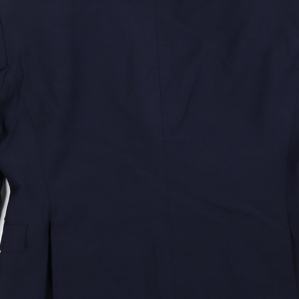 John Lewis Mens Blue   Jacket Blazer Size 38
