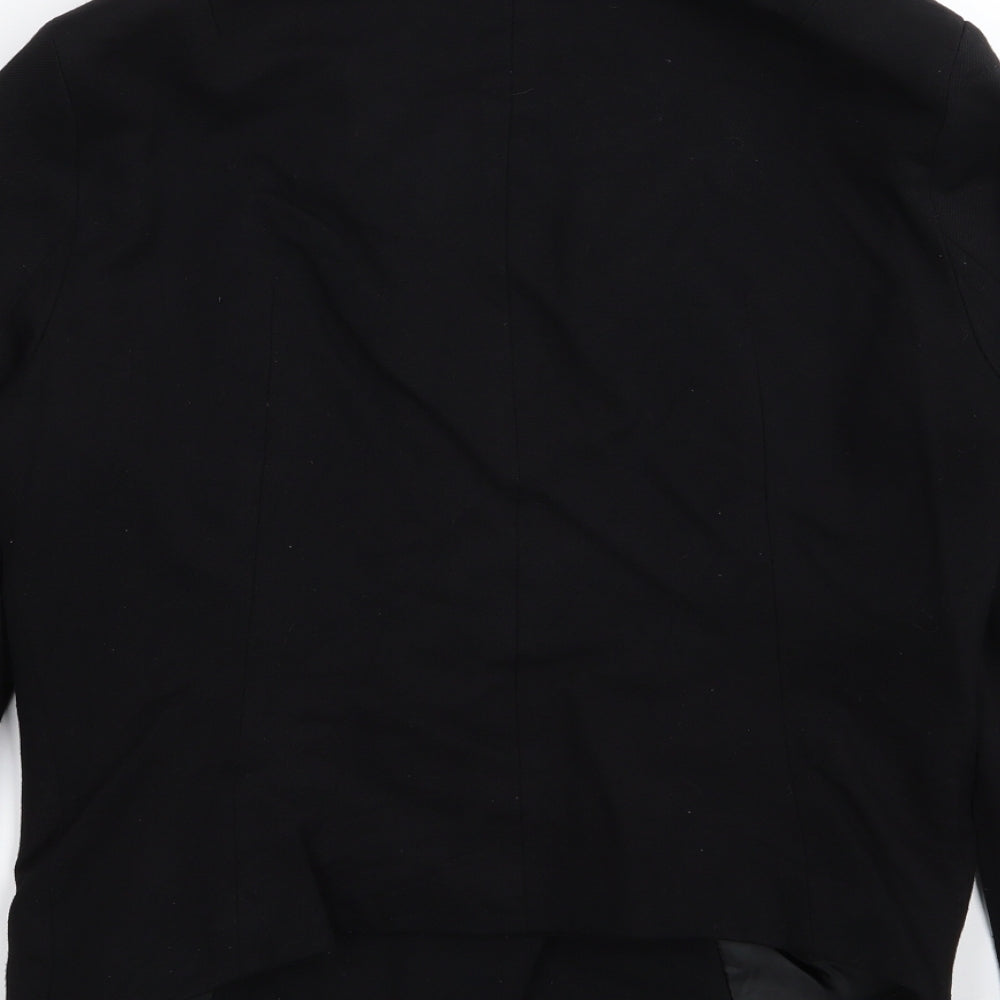Topshop Womens Black   Jacket Blazer Size 14
