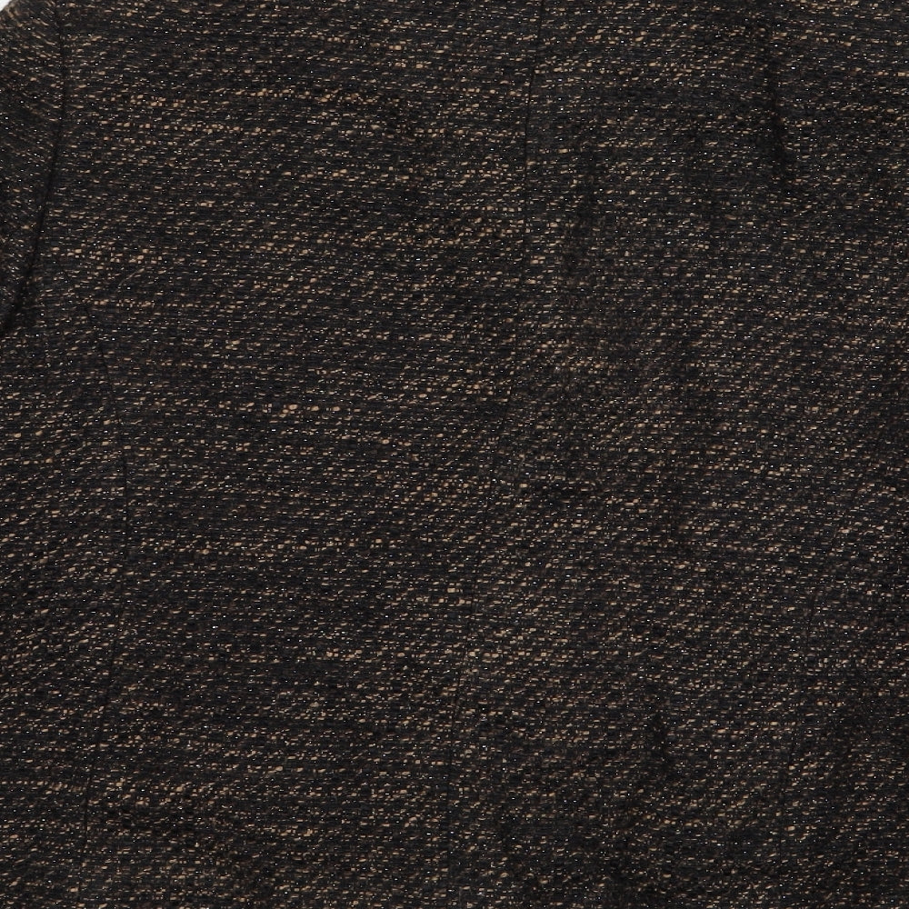 david emanuel Womens Brown   Jacket Coat Size 18