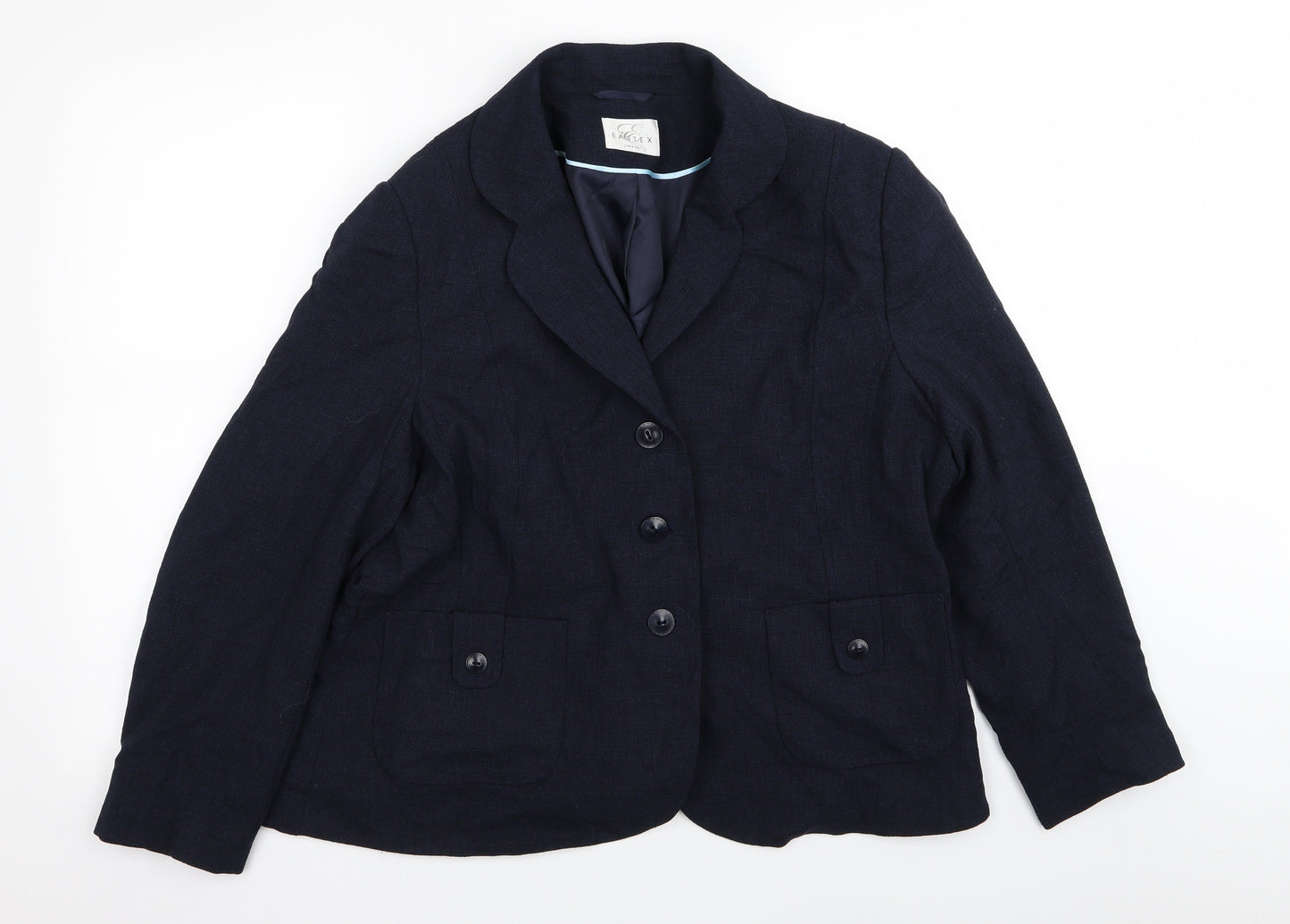 Eastex Womens Blue   Jacket Blazer Size 18