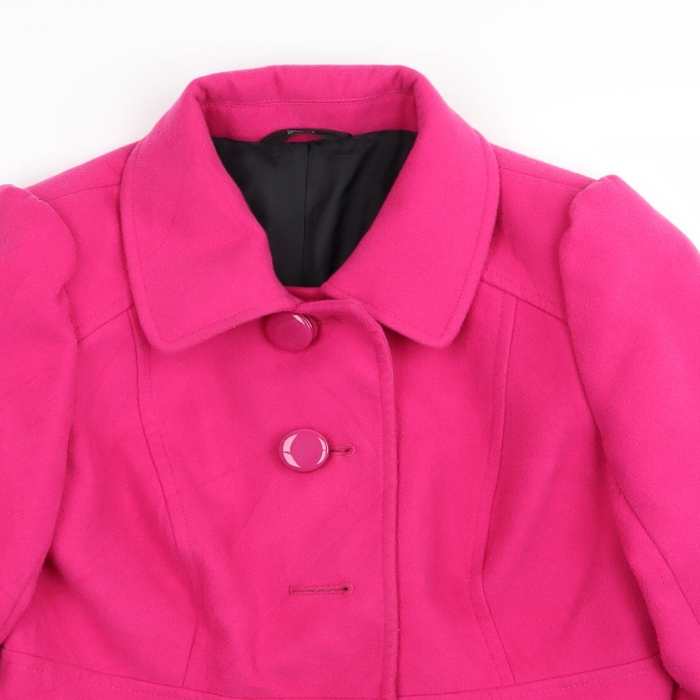 M&S Womens Pink   Jacket Blazer Size 12
