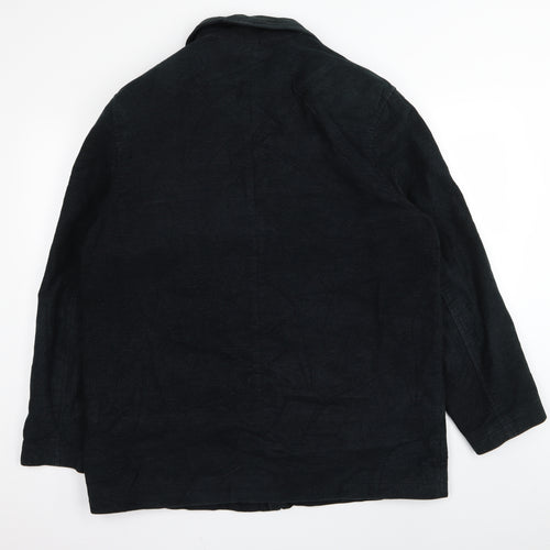 Asda George Mens Green   Overcoat Coat Size L