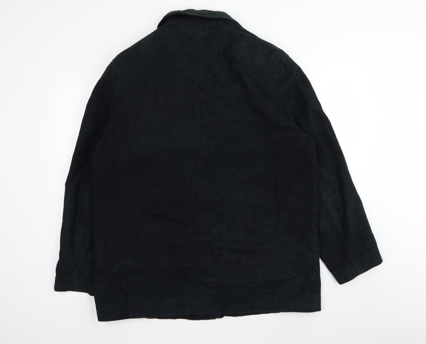 Asda George Mens Green   Overcoat Coat Size L