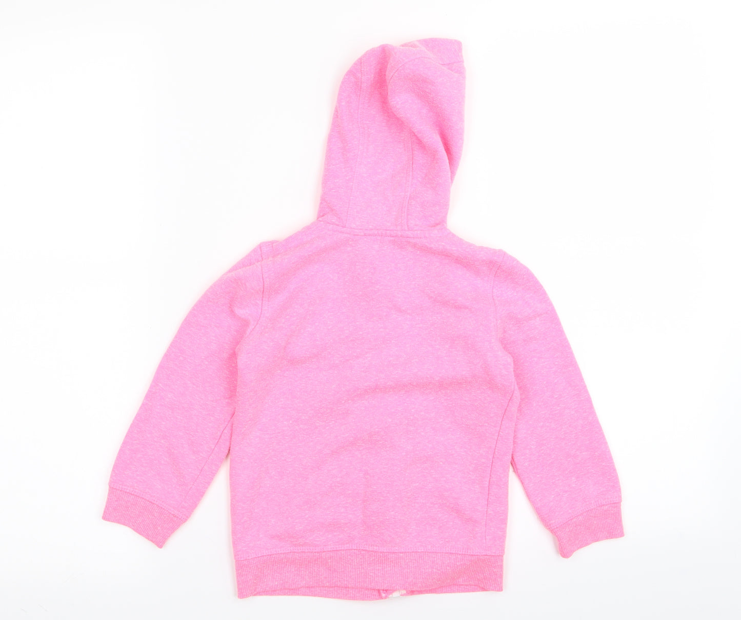 Asda George Girls Pink   Full Zip Jumper Size 3-4 Years