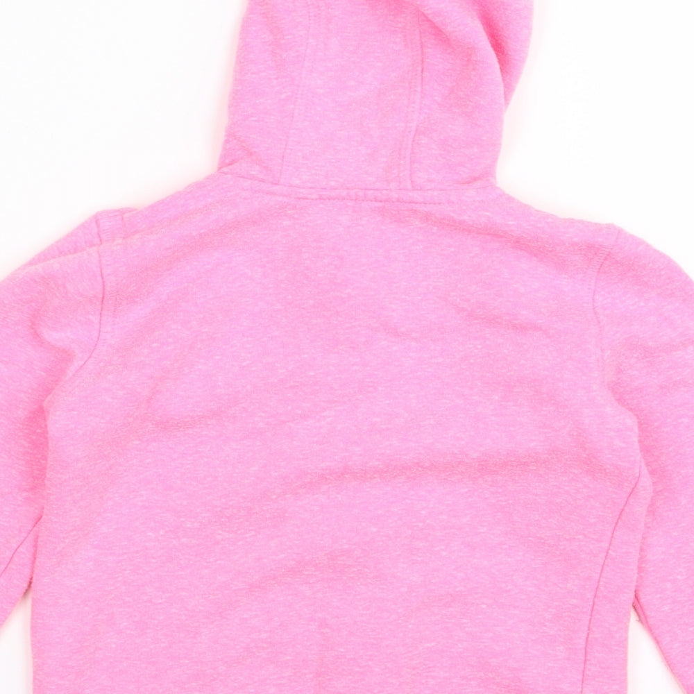 Asda George Girls Pink   Full Zip Jumper Size 3-4 Years
