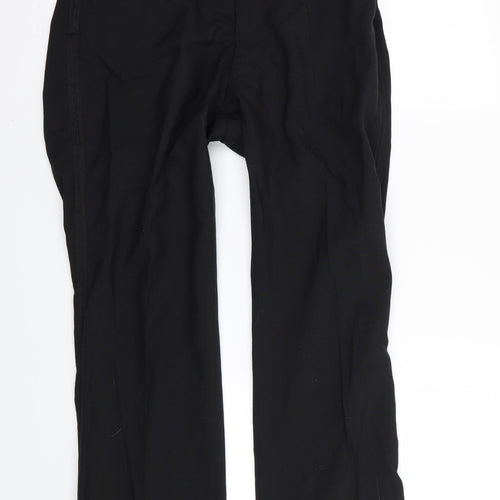 Maine Mens Black   Trousers  Size 28 in L30 in
