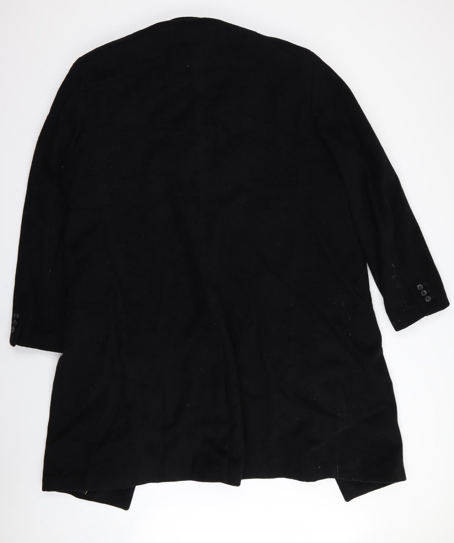 Ciro Citterio Mens Black   Overcoat Coat Size M