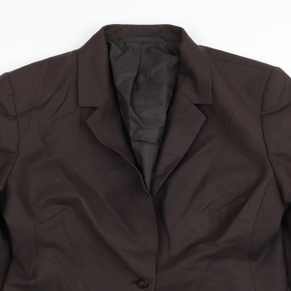 NEXT Womens Brown   Jacket Blazer Size 12
