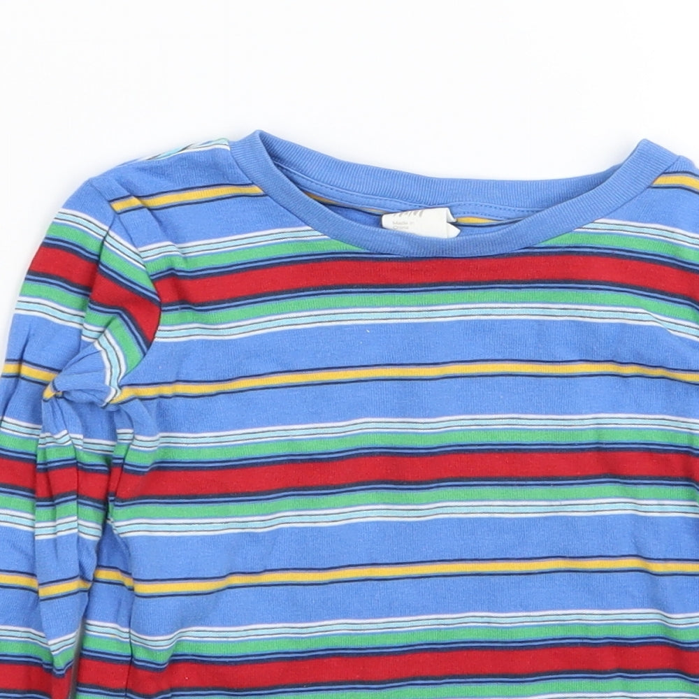 H&M Boys Multicoloured Striped  Basic T-Shirt Size 18-24 Months