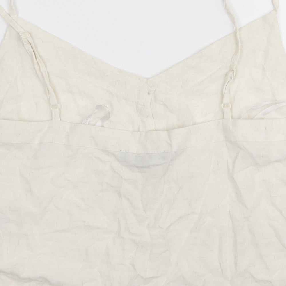 Primark Womens White   Camisole Tank Size 12