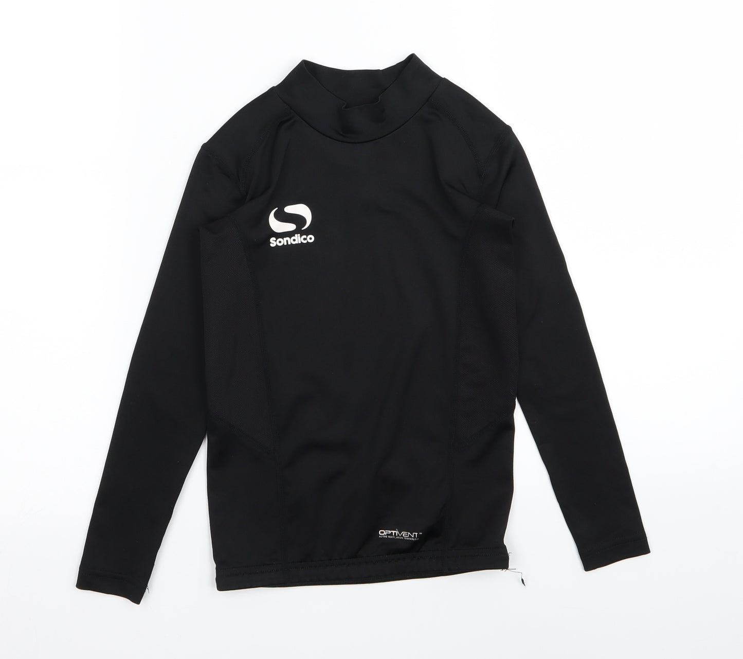 Sondico Boys Black   Basic T-Shirt Size 7-8 Years