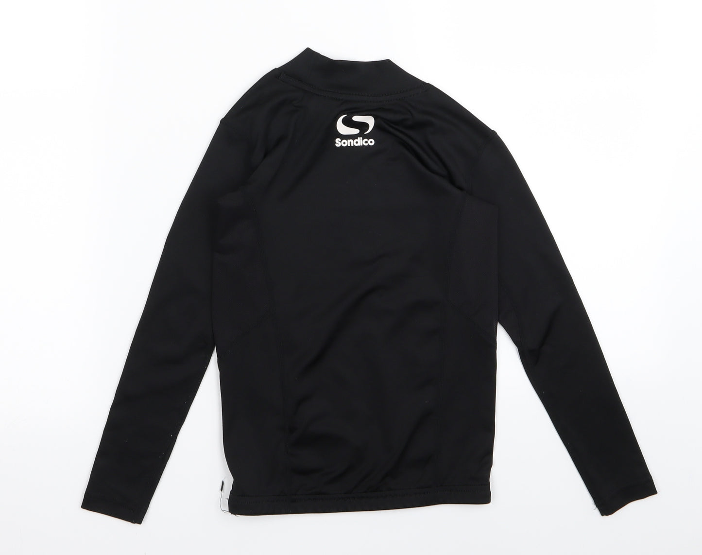 Sondico Boys Black   Basic T-Shirt Size 7-8 Years