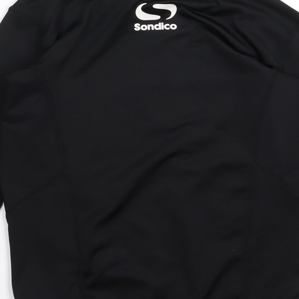 Sondico Boys Black   Basic T-Shirt Size 7-8 Years