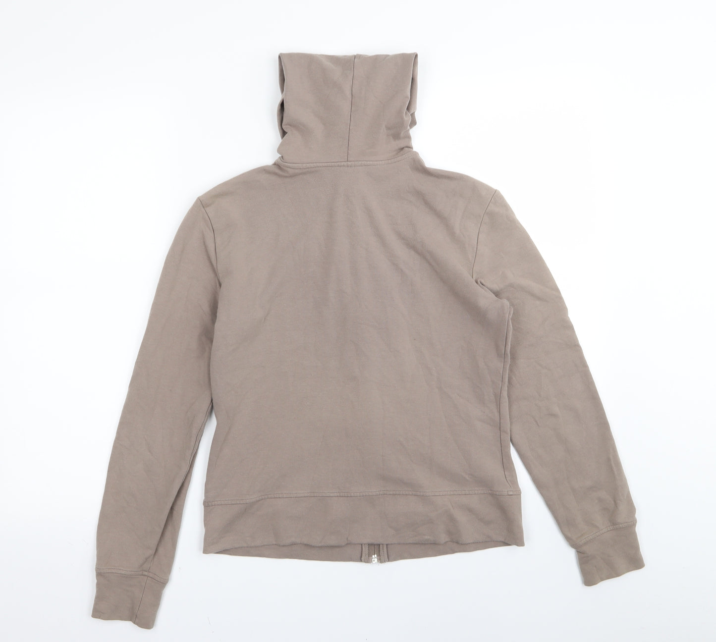 Target Womens Brown   Full Zip Jumper Size 10