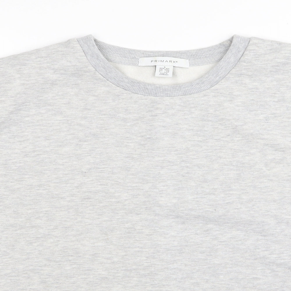 Primark Womens Grey   Pullover Jumper Size 10