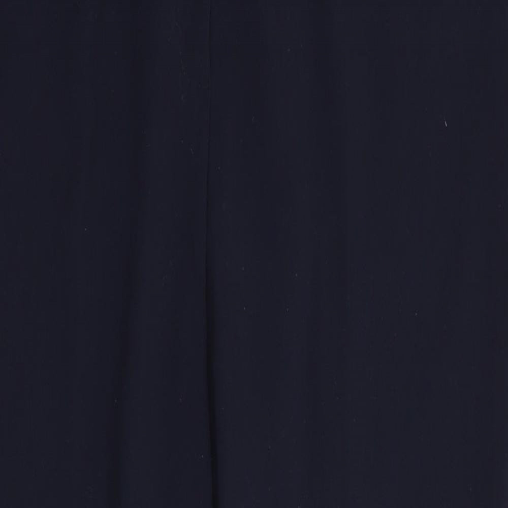 M&S Womens Blue   Trousers  Size 16 L26 in