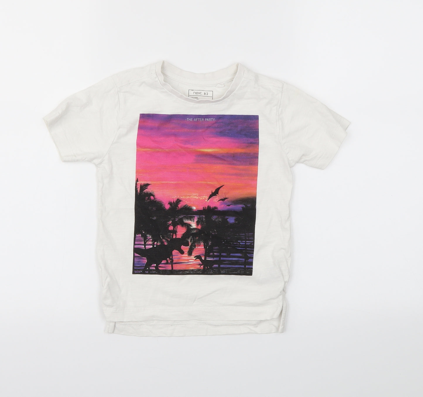 Next  Boys White   Basic T-Shirt Size 3 Years