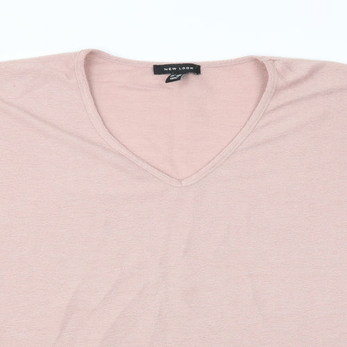 New Look Womens Orange    T-Shirt Size M