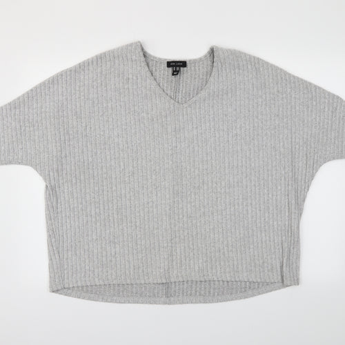 New Look Womens Grey   Pullover Jumper Size M