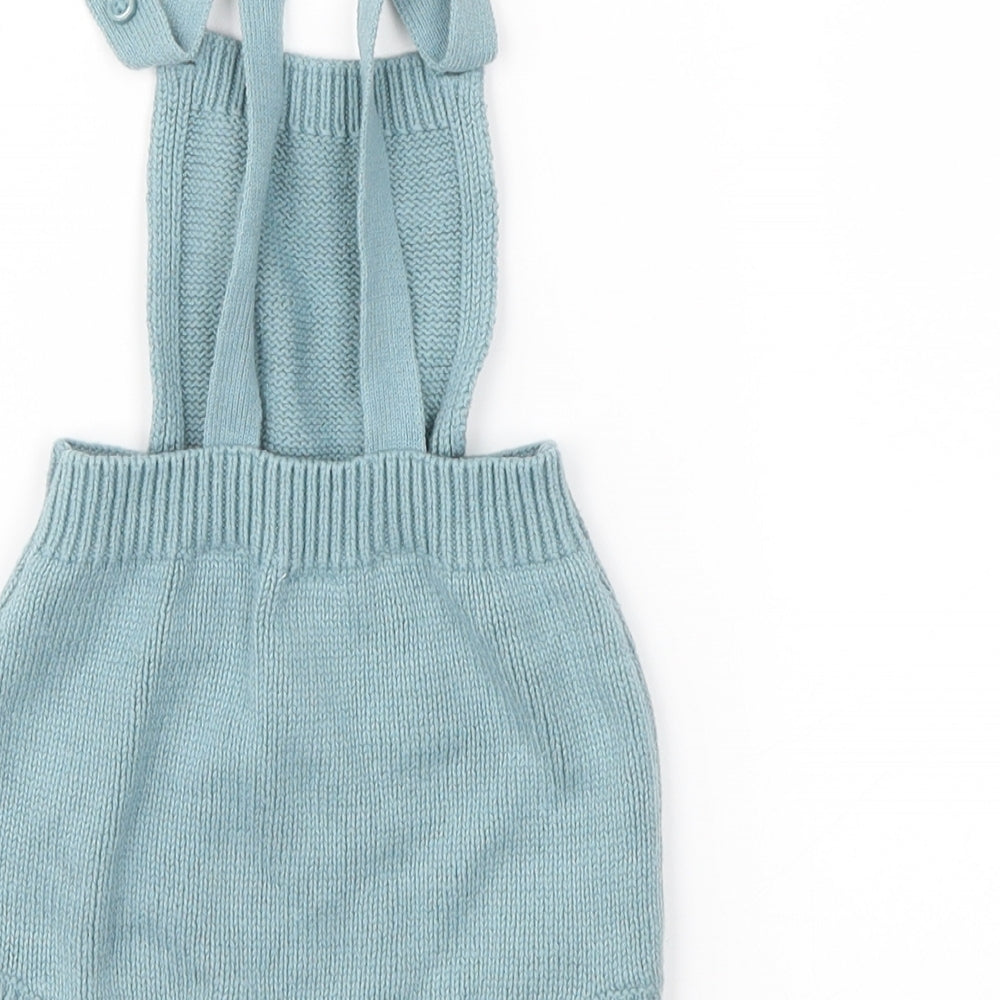 Matalan Baby Blue   Dungaree One-Piece Size 12-18 Months