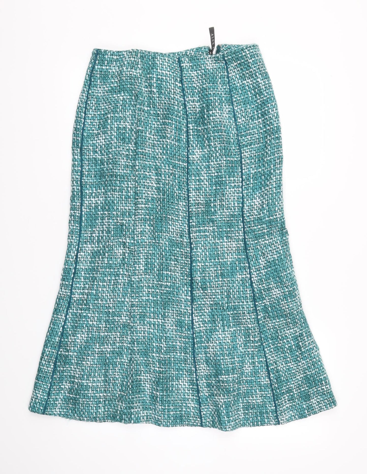 ALEX &CO  Womens Blue   Flare Skirt Size 30 in