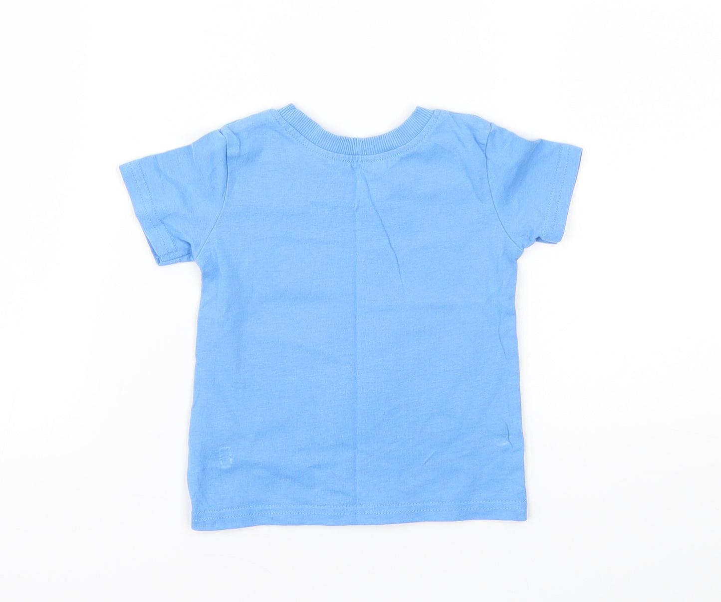 George Boys Blue   Basic T-Shirt Size 3-6 Months