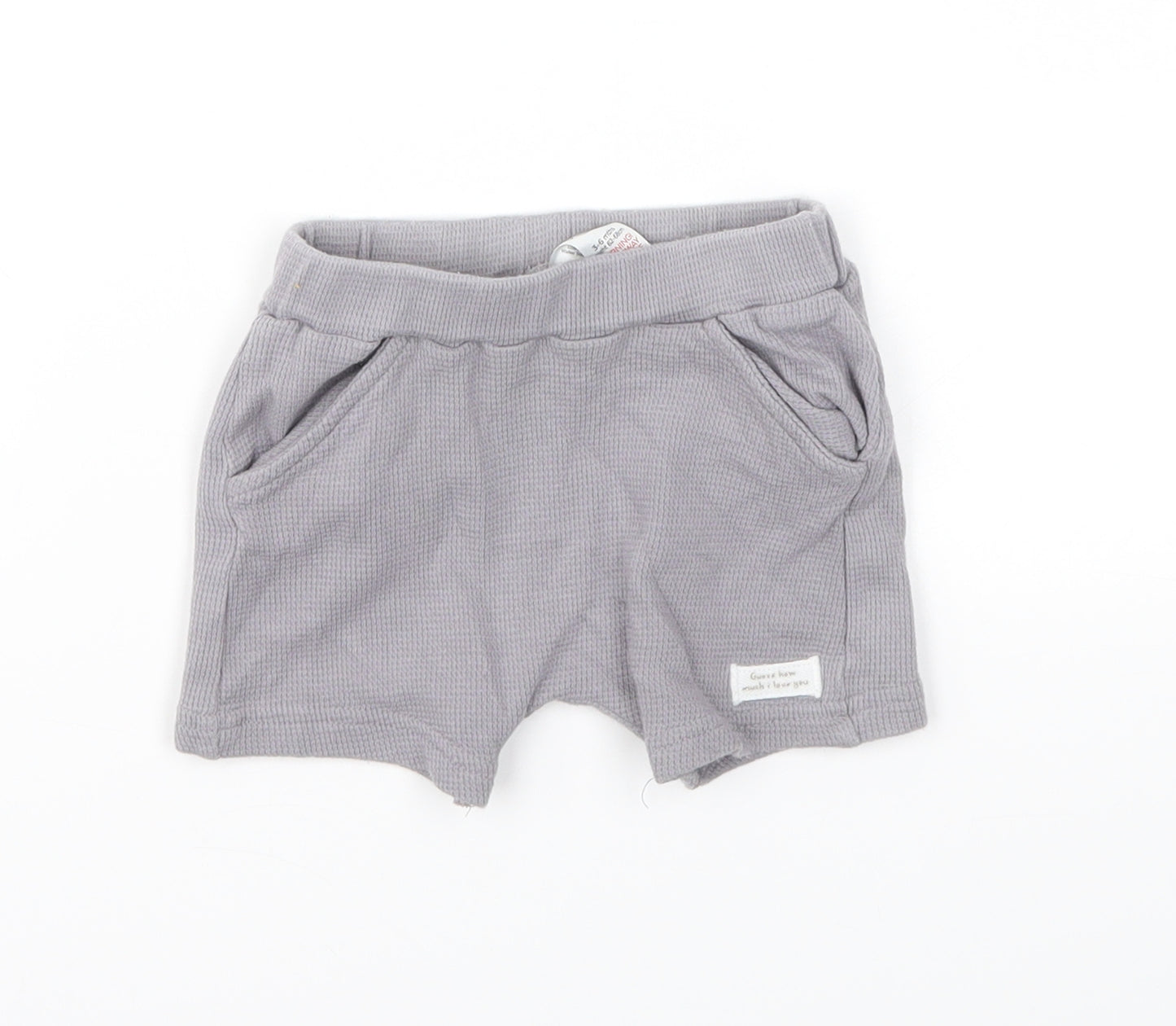 TU Boys Grey   Capri Trousers Size 3-6 Months