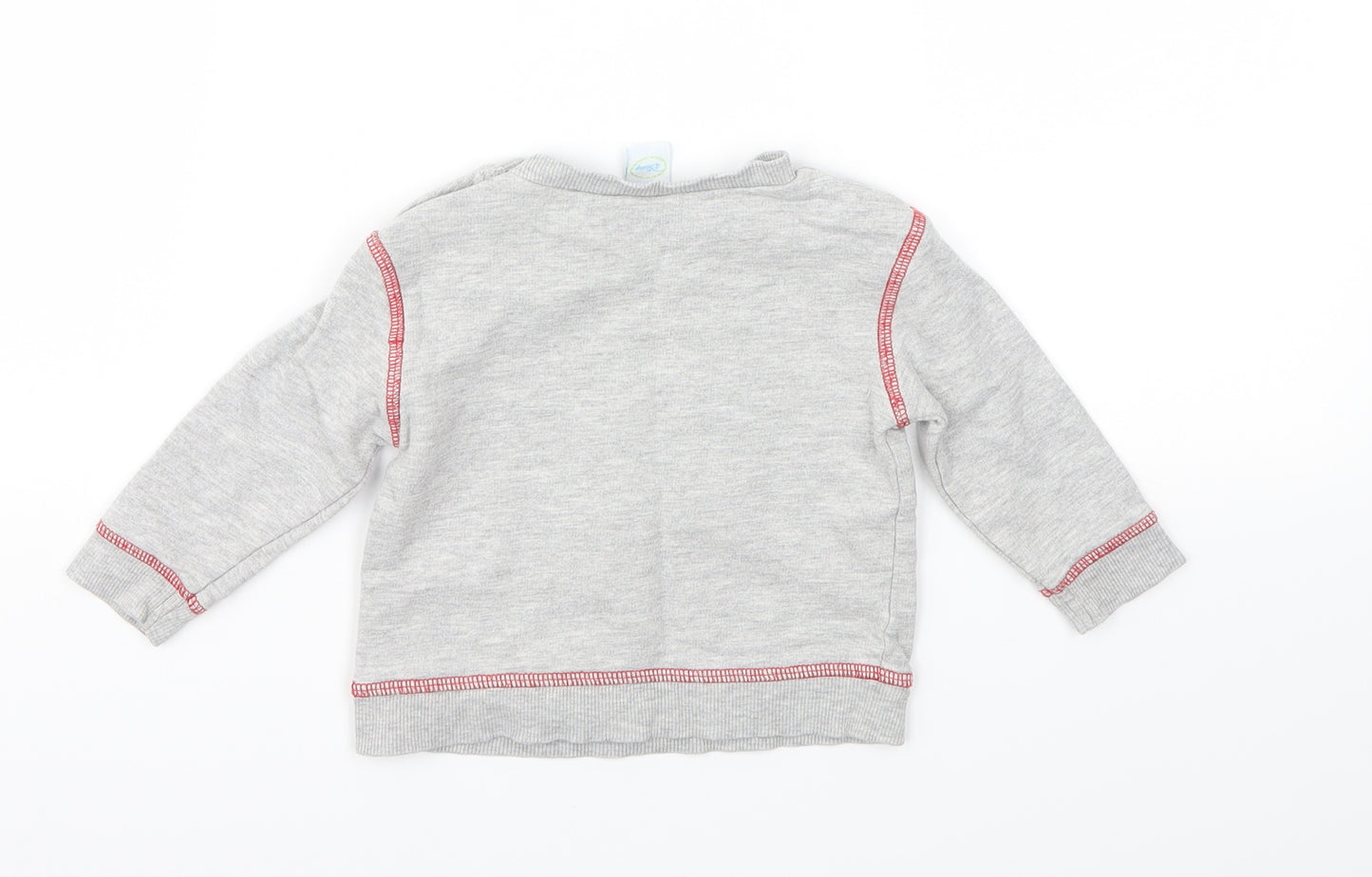 Disney  Grey Animal Print  Pullover Jumper Size 9-12 Months