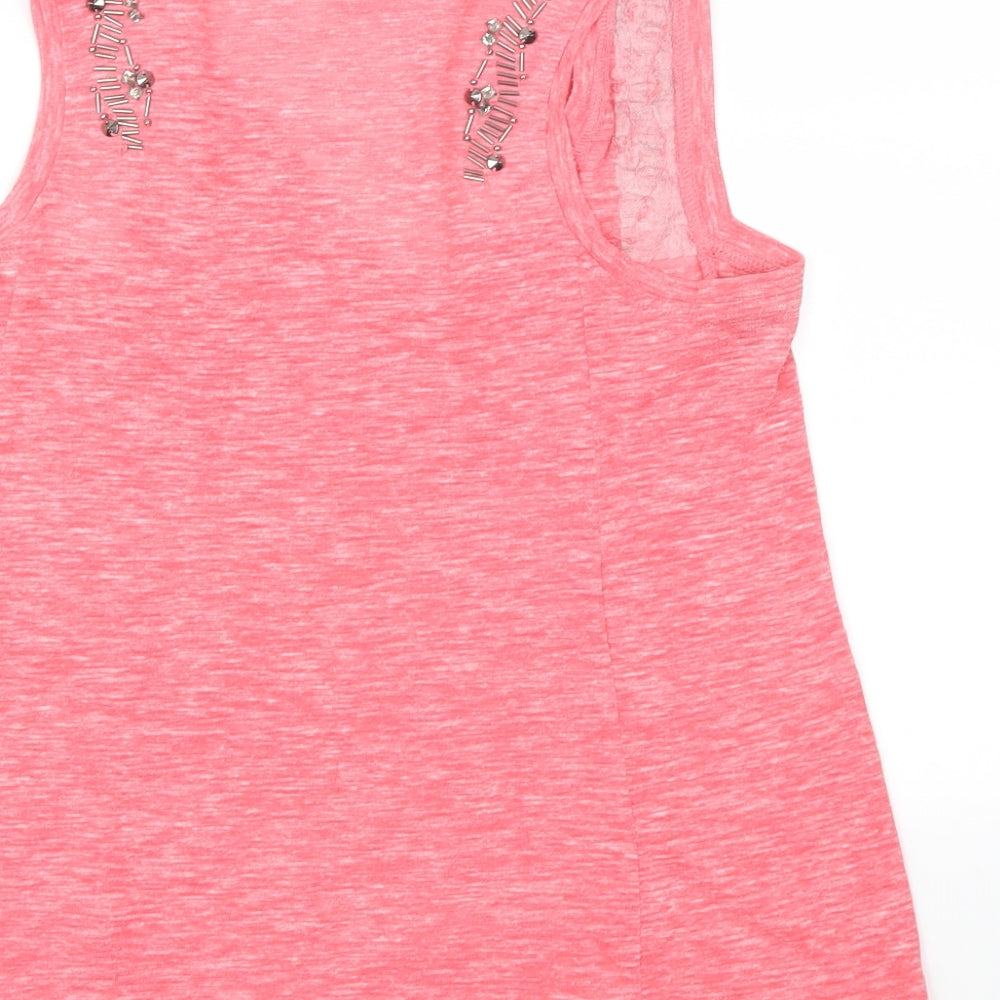 NEXT Womens Pink   Basic T-Shirt Size 8