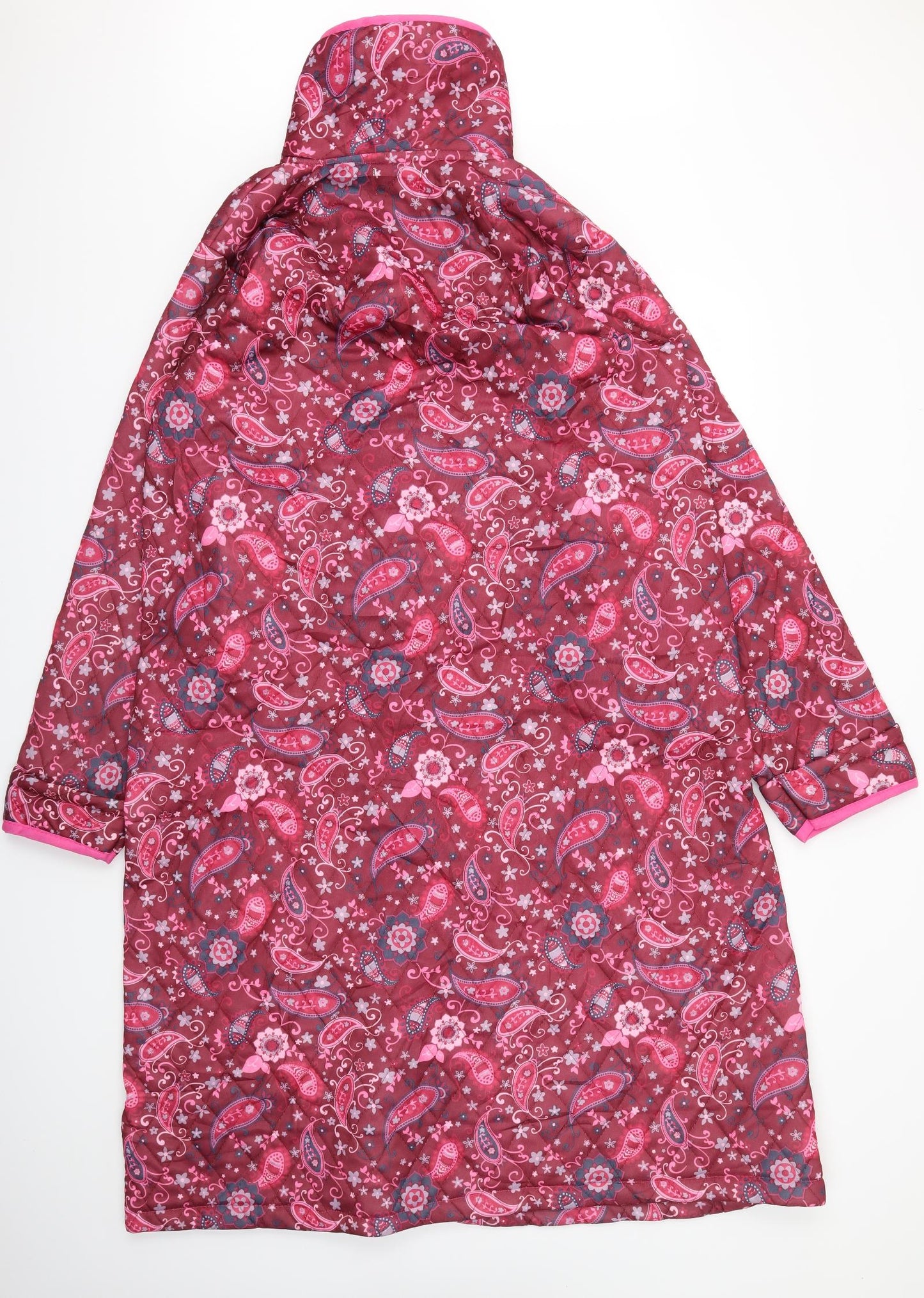 GBRIELLA VICERAGE Womens Pink Floral  Jacket Coat Size 22
