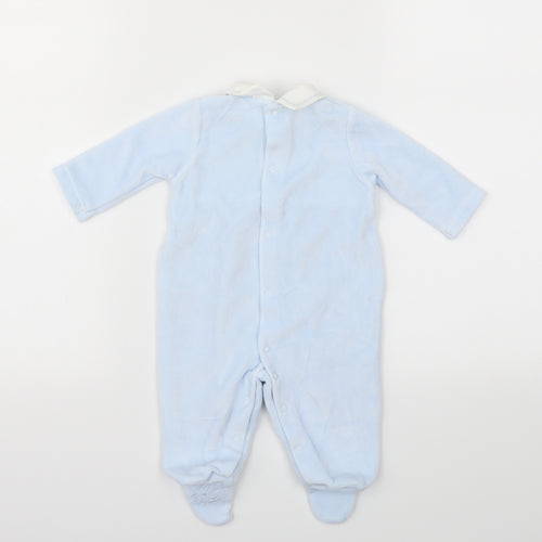 Blues Baby Boys Blue   Babygrow One-Piece Size Newborn