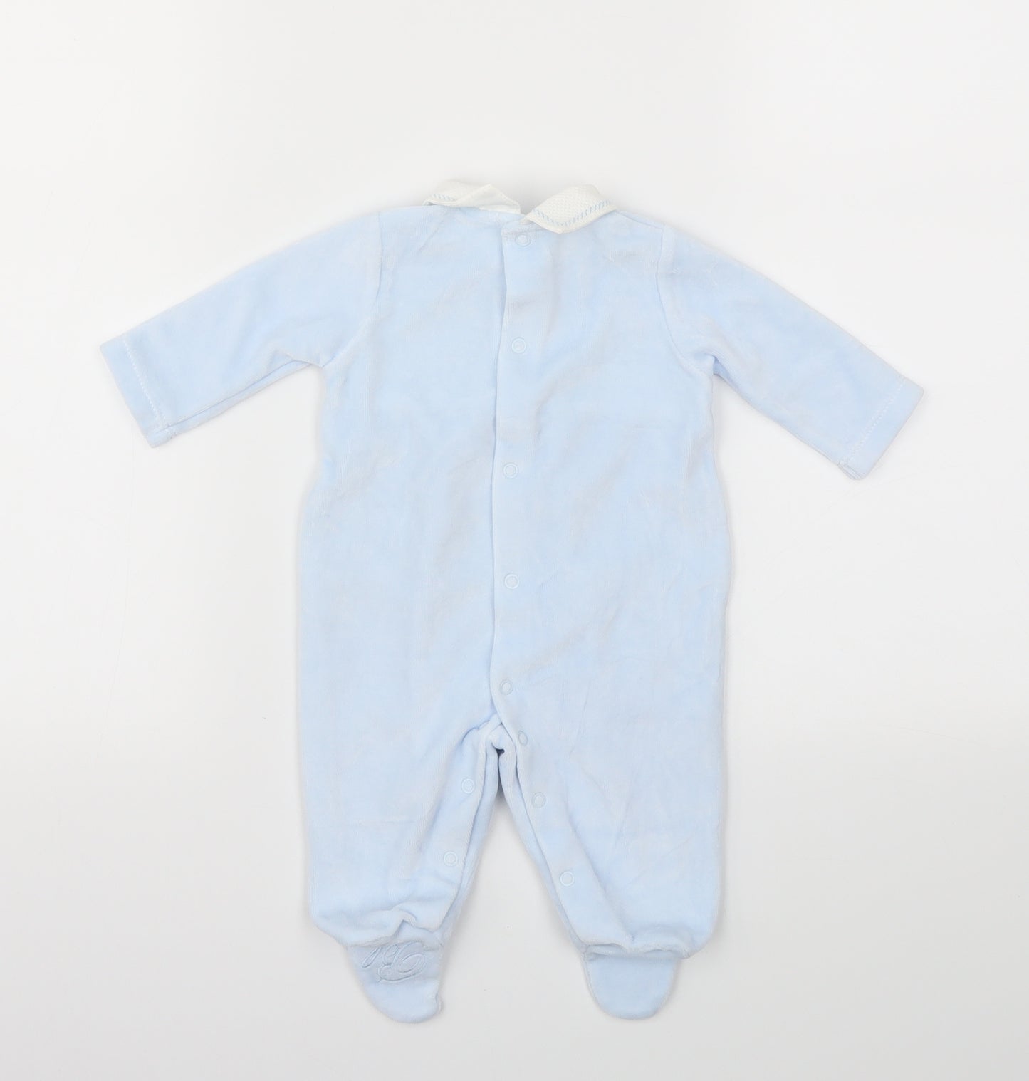 Blues Baby Boys Blue   Babygrow One-Piece Size Newborn