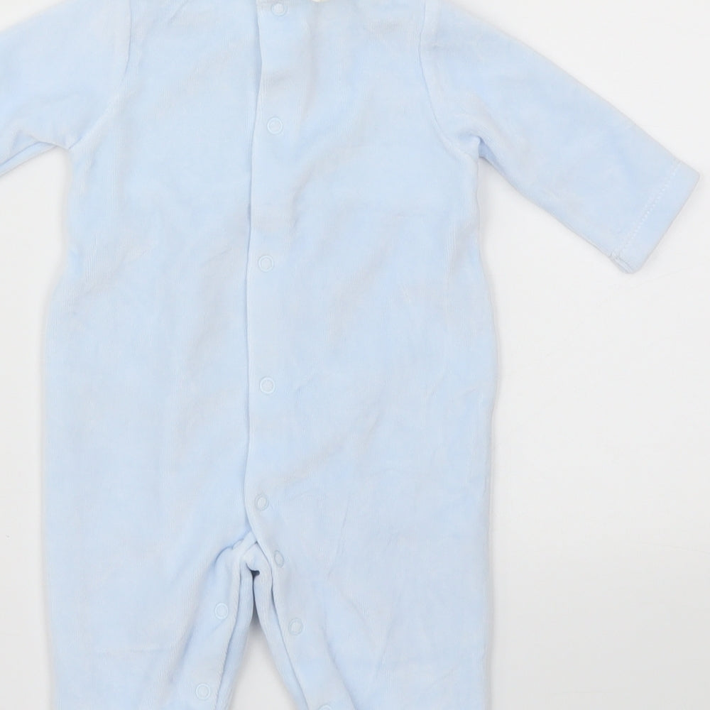 Blues Baby Boys Blue   Babygrow One-Piece Size Newborn
