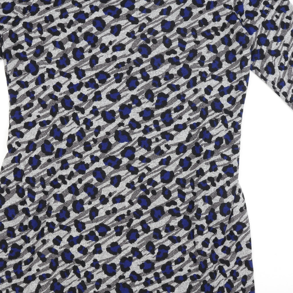 F&F Womens Grey Animal Print  Bodycon  Size 20