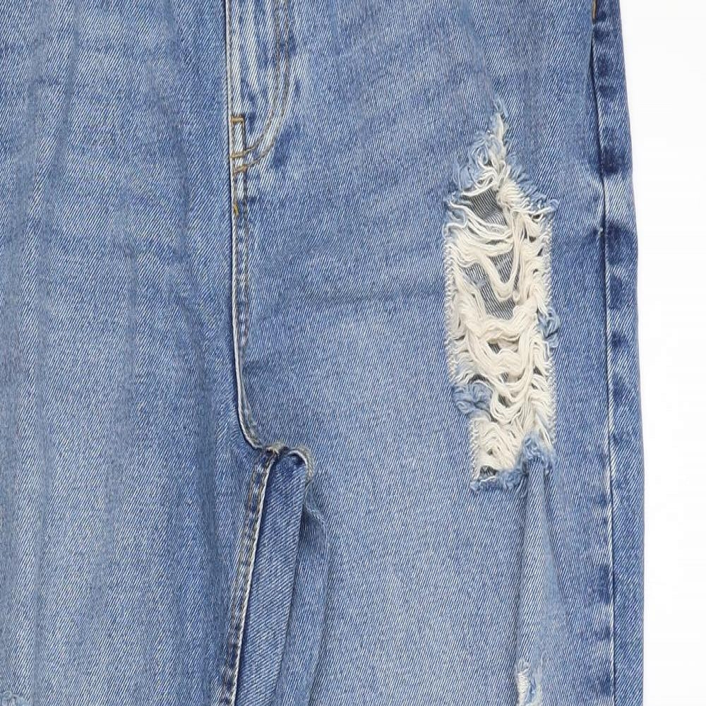 New Look Womens Blue   Mom Jeans Size 18 L29 in
