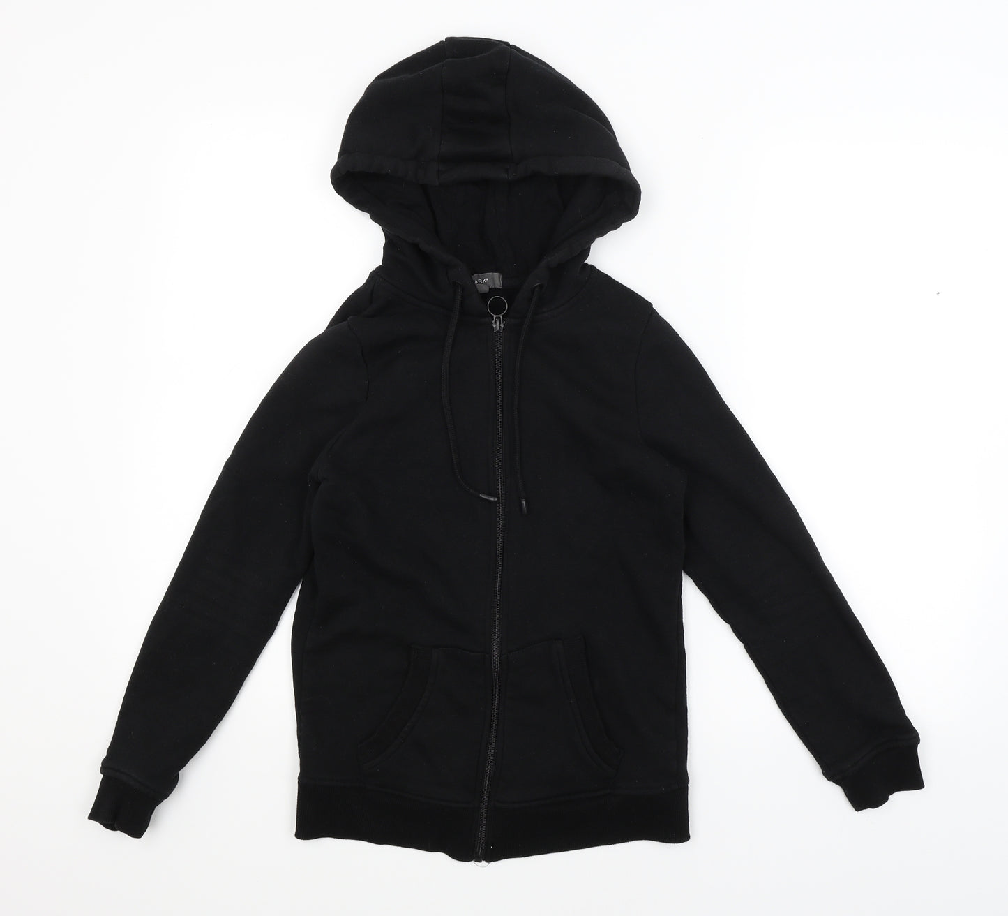 Primark Womens Black   Full Zip Hoodie Size XS