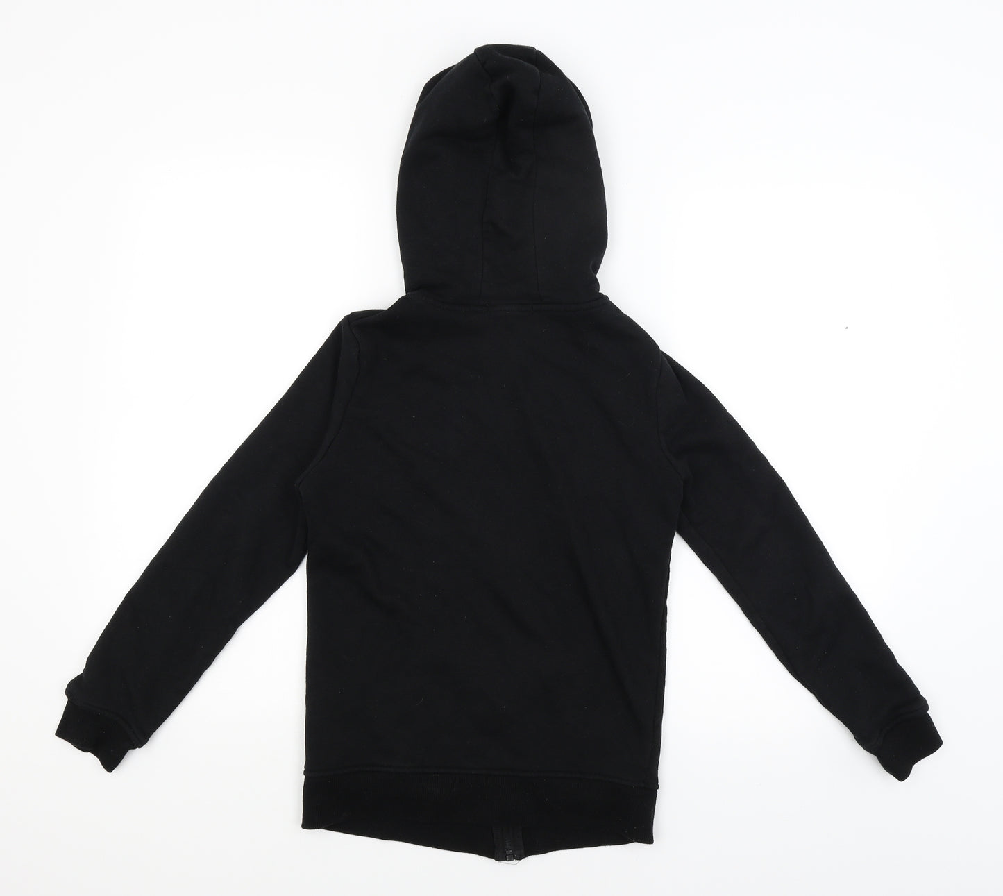Primark Womens Black   Full Zip Hoodie Size XS