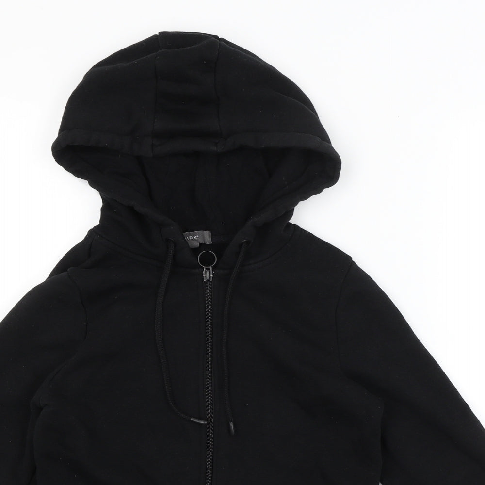 Primark Womens Black   Full Zip Hoodie Size XS