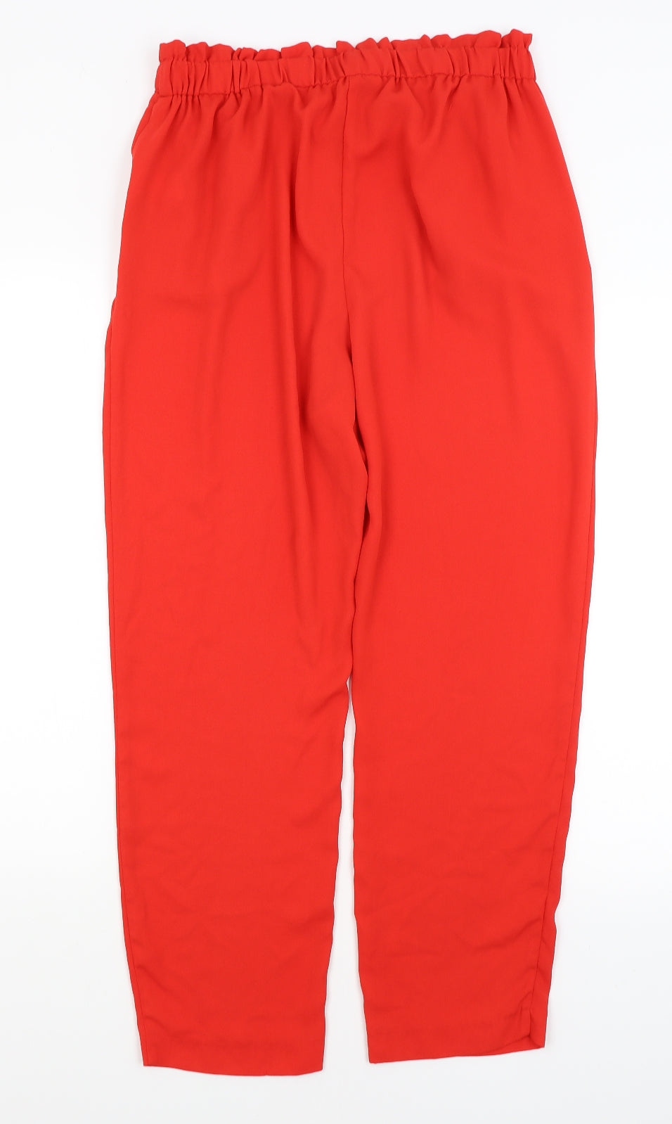 Primark Womens Red   Capri Trousers Size 14 L27 in