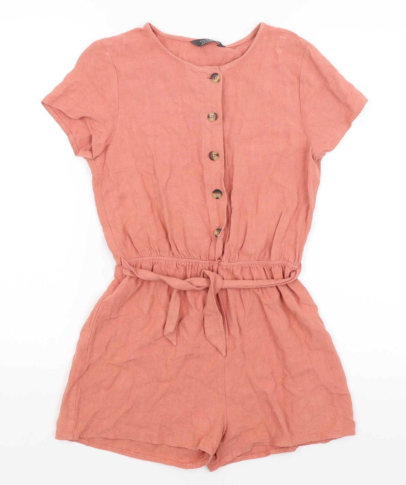 Primark Girls Pink   Playsuit One-Piece Size 12-13 Years
