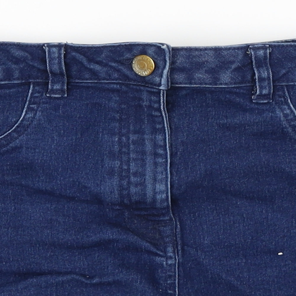 Candy Couture Girls Blue   Mom Shorts Size 15 Years