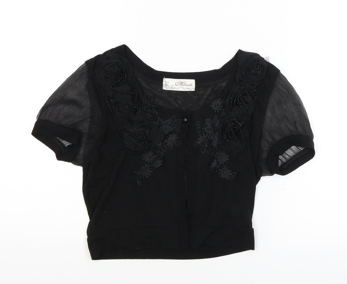 Mirumi Womens Black   Cardigan Jumper Size M