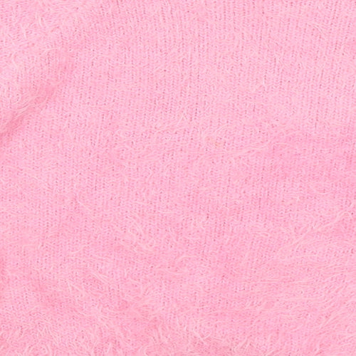 Matalan Girls Pink   Pullover Jumper Size 5 Years  - Unicorn