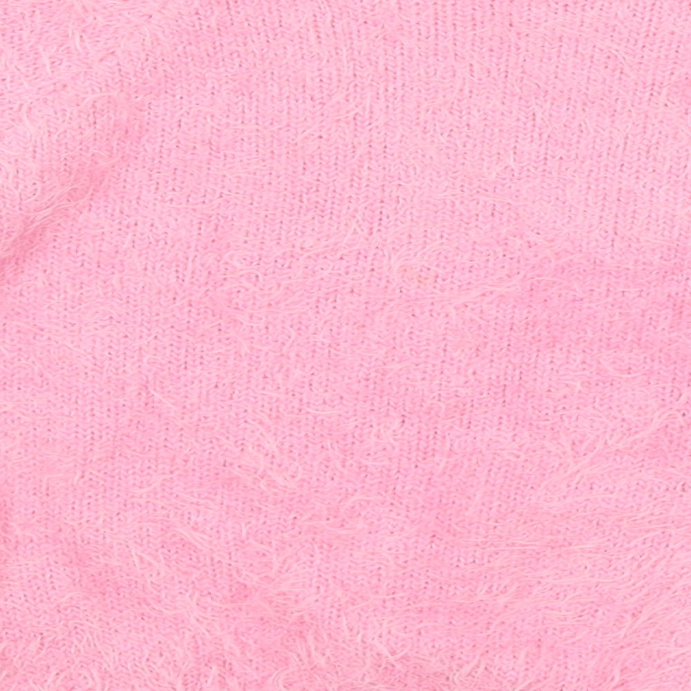 Matalan Girls Pink   Pullover Jumper Size 5 Years  - Unicorn