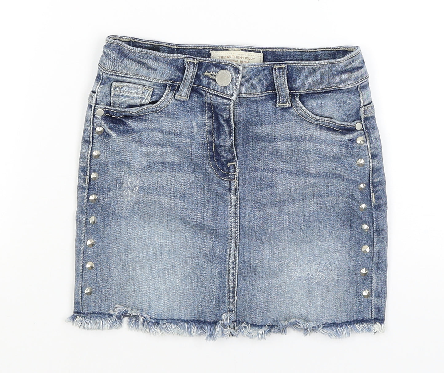 NEXT Girls Blue   Mini Skirt Size 4 Years