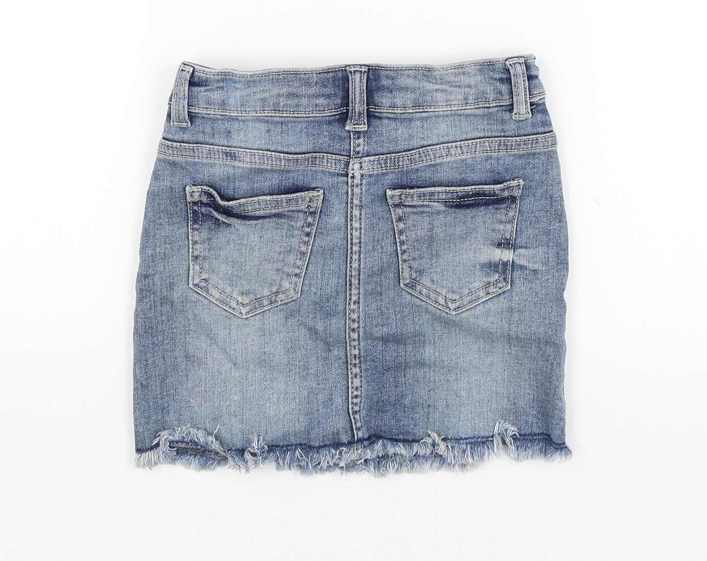 NEXT Girls Blue   Mini Skirt Size 4 Years