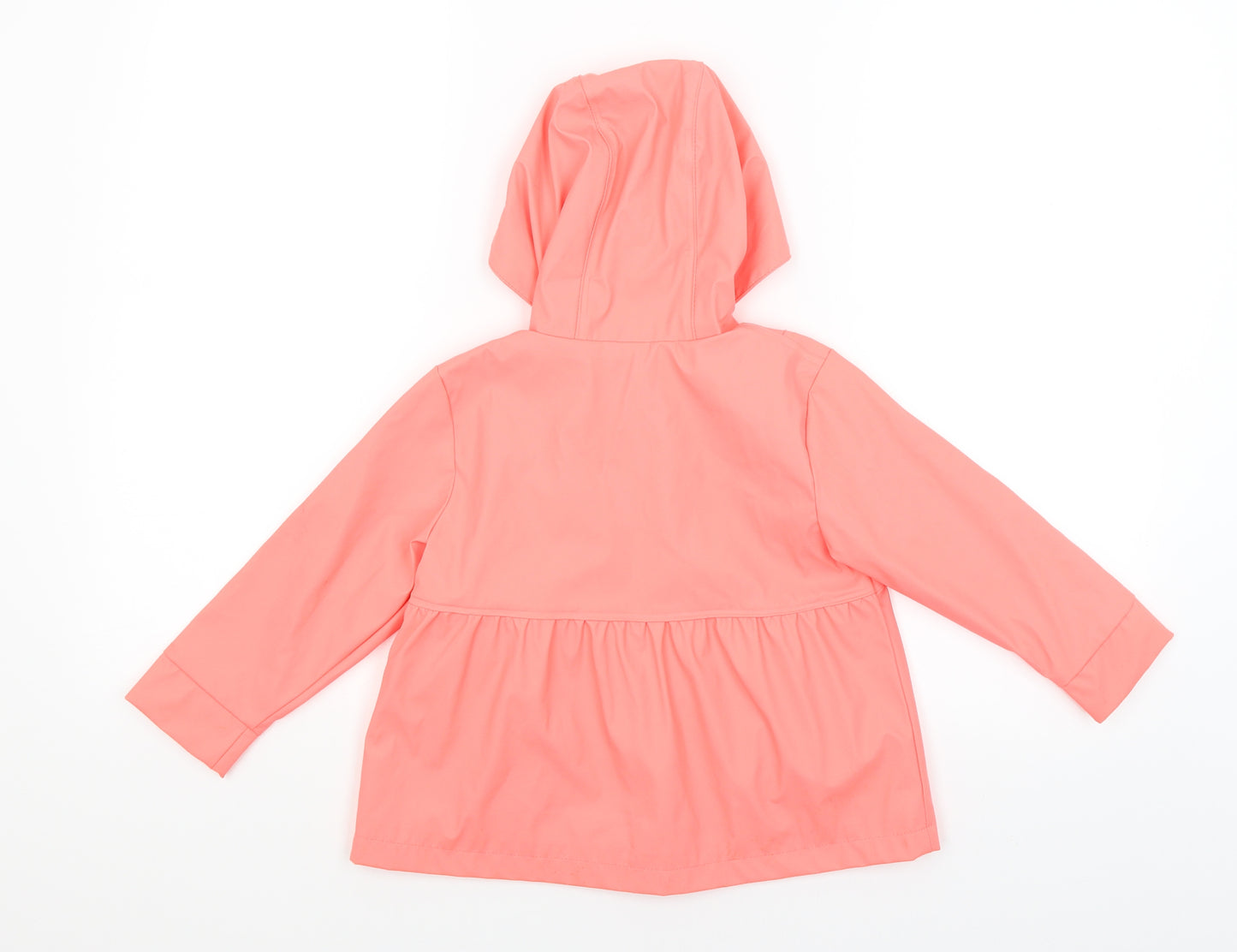 Joules Girls Pink   Rain Coat Coat Size 3 Years